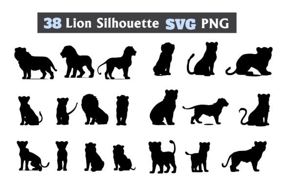 Download Lion Silhouette SVG, Baby Lion King PNG - Lion king Collection
