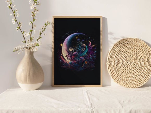 Download Boho Moon Printable Wall Art - Printable wall art Collection