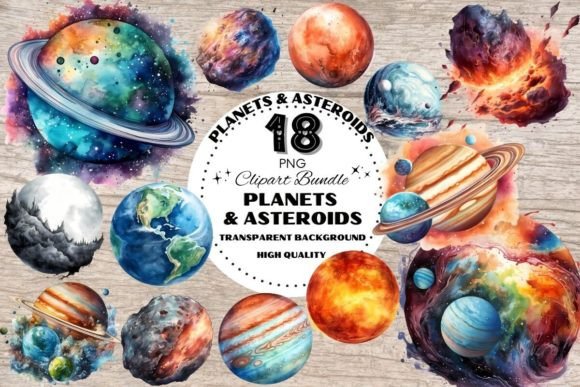 Download Planets &amp; Asteroids - Astronomy Elements - Planets Collection