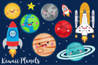Download Kawaii Planets - Planets Collection