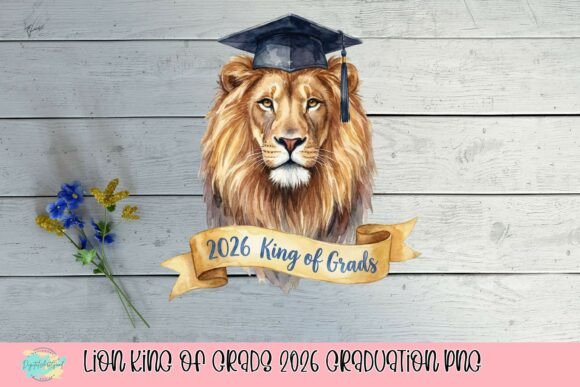 Download Lion King of Grads 2026 Graduation PNG - Lion king Collection